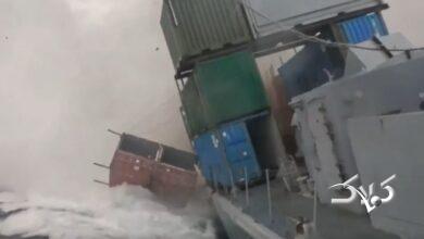 برخورد اژدر با ناوچه