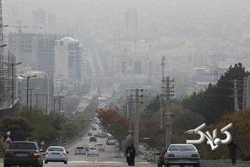 آخرین گزارش از شاخص آلودگی هوای تهران