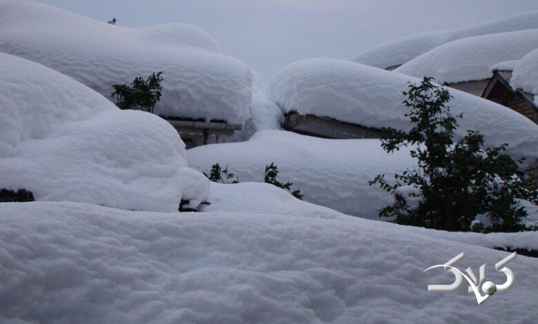 برف مازندران