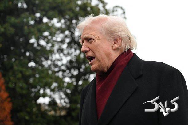 ترامپ امروز با استایل زمستانی ظاهر شد