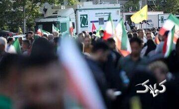 یکی از فرماندهان سابق سپاه با ظاهری متفاوت در مراسم تشییع شهدای گمنام + تصویر