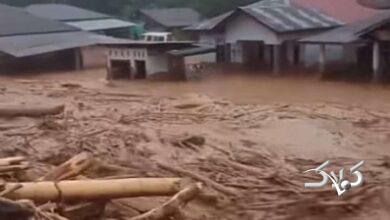تلفات سیل اندونزی از ۲۴۸ نفر گذشت +ویدیو