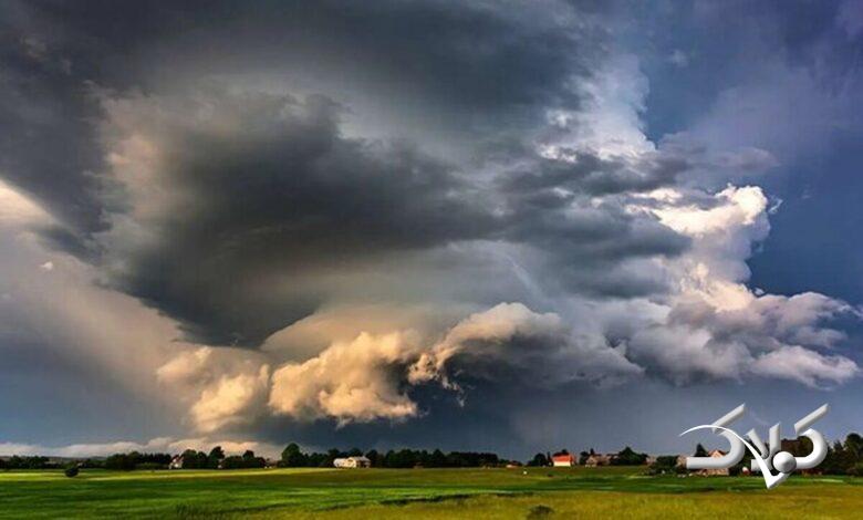 رگبار باران - بارش باران - ابر دزدی - بارورسازی ابرها