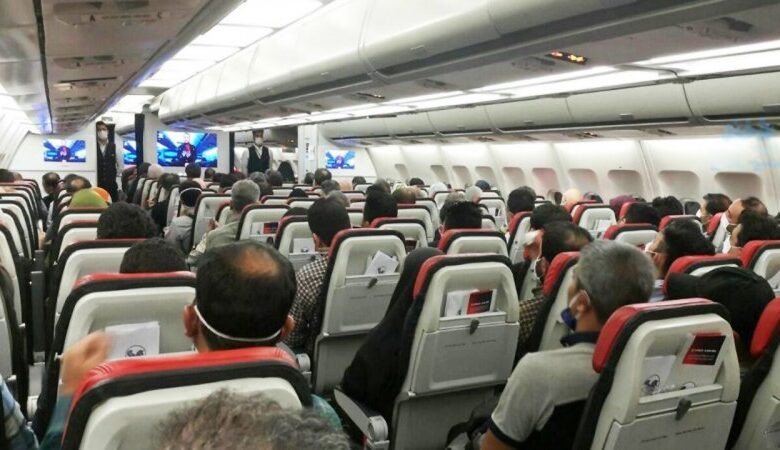 وضعیت صبحانه پرواز تهران–مشهد جنجالی شد+ عکس