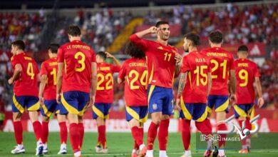 پخش زنده بازی فوتبال اسپانیا مقابل ترکیه از تلویزیون + ساعت پخش