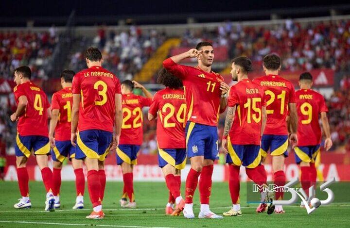 پخش زنده بازی فوتبال اسپانیا مقابل ترکیه از تلویزیون + ساعت پخش