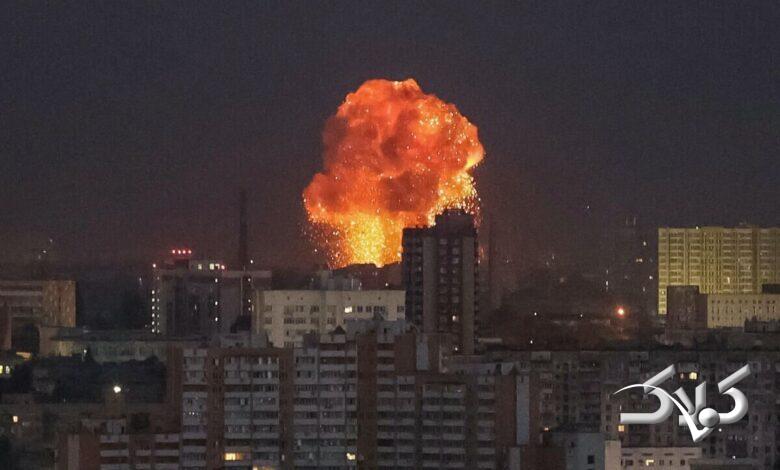 انفجارهای پیاپی پایتخت اوکراین را لرزاند +ویدیو