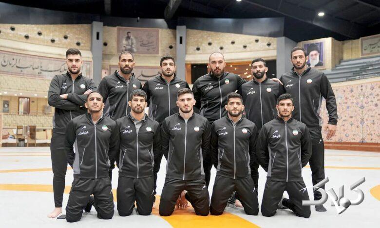 قهرمانان کشتی ایران در غریبترین جای دنیا +ویدیو