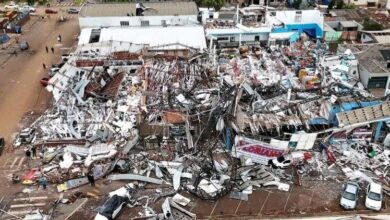 ۶ کشته در گردباد جنوب برزیل +ویدیو