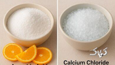 کلرید کلسیم و اسید اسکوربیک: راهکارهایی برای صنعت غذایی مدرن