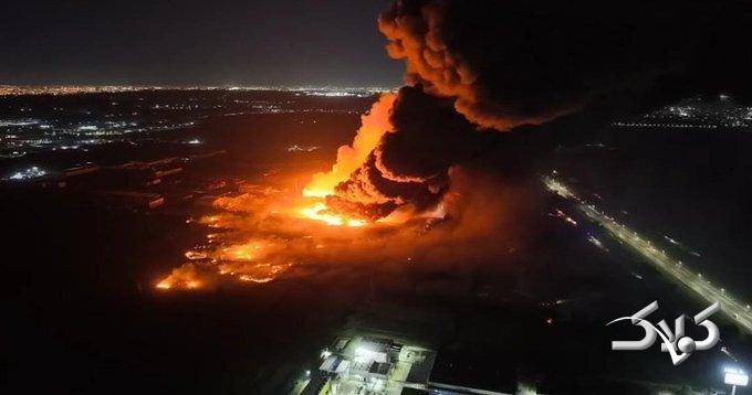 انفجار و آتشسوزی مهیب در پایتخت آرژانتین +ویدیو