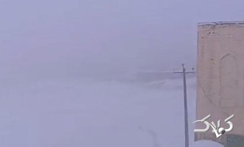 برف پاییزی با شدت وارد کشور شد +ویدیو
