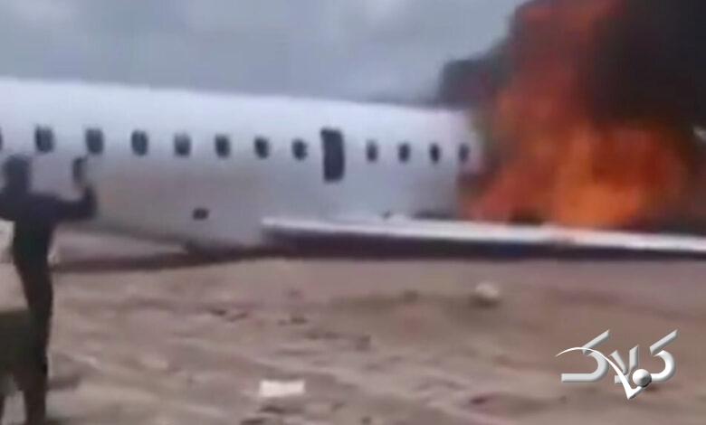 هواپیمای آقای وزیر سقوط کرد +ویدیو