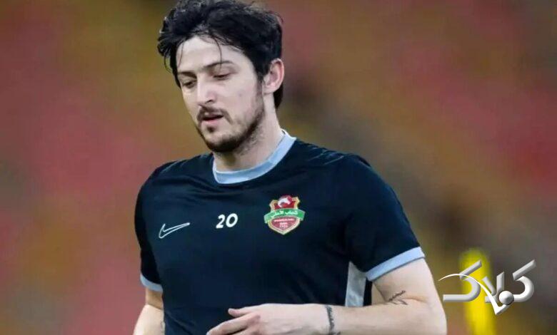 سردار آزمون رنگ موی علیرضا بیرانوند را سوژه کرد +ویدیو