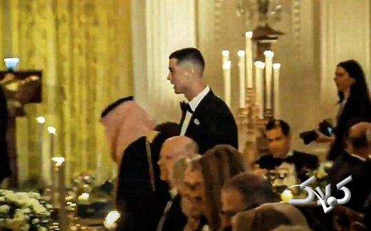 ویدیوی وایرال شده از رونالدو و بن سلمان در کاخ سفید!