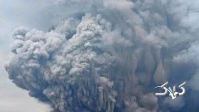 صحنه‌های باورنکردنی از فوران کوه سمرو در اندونزی +ویدیو