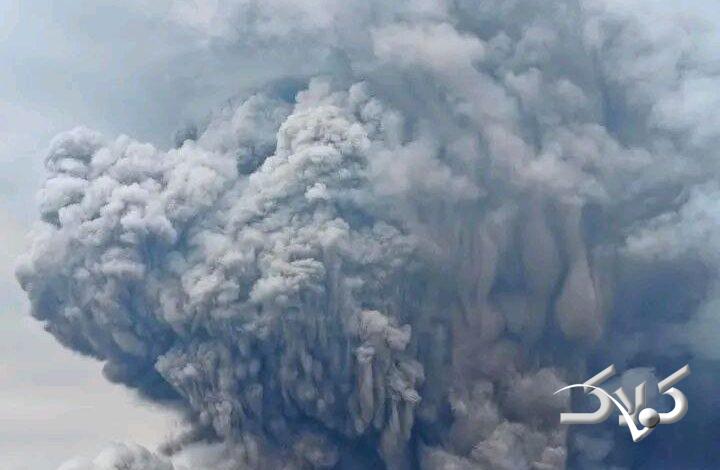 صحنههای باورنکردنی از فوران کوه سمرو در اندونزی +ویدیو