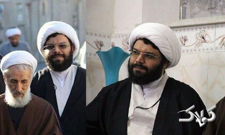 ۲ تصویر از پسر کاظم صدیقی کنار پدرش که بامداد امروز درگذشت