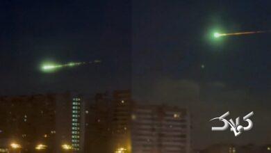 روس‌ها شهاب‌سنگ سبز را رونمایی می‌کنند +ویدیو