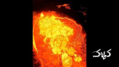 آخرین ویدیوی یک پهپاد زمان تصویربرداری از آتشفشانی ترسناک را ببینید