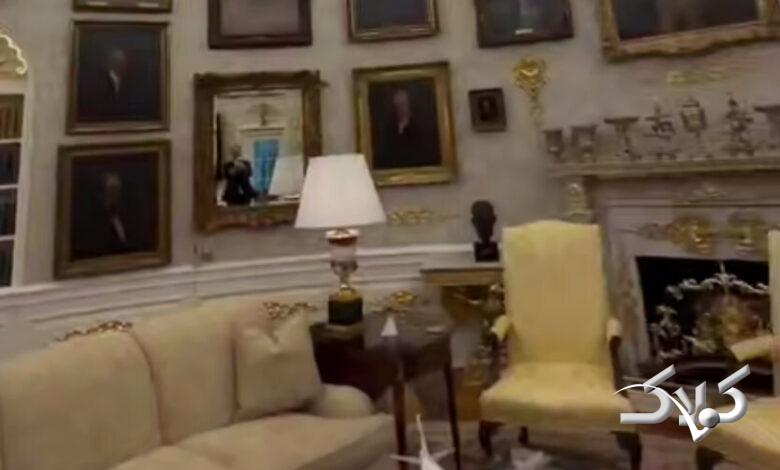 دفتر بیضی شکل ریاست جمهوری آمریکا تغییر چهره داد +ویدیو