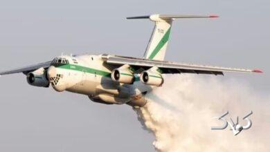 هواپیمای ایلیوشین سپاه به کمک جنگل‌های الیت آمد +ویدیو