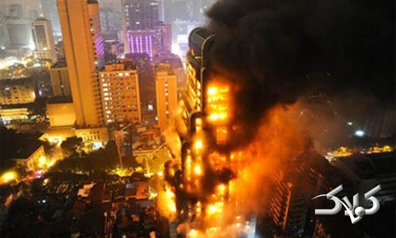 اسارت هنگ کنگیها در کوره آتش وایرال شد +ویدیو