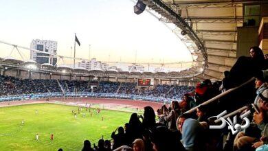 حضور تاریخی زنان و دختران در ورزشگاه امام رضا(ع)/ ابومسلم مشهد دوباره جان گرفت +ویدیو