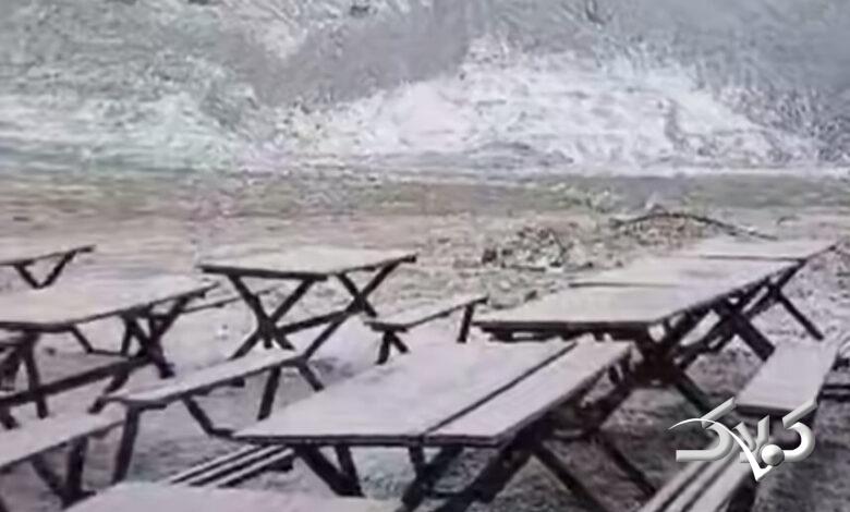 تهران برفی شد +ویدیو