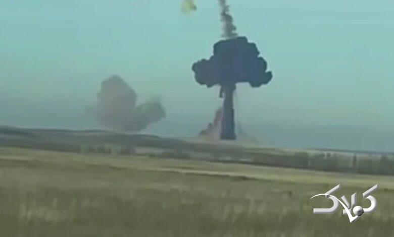 موشک قارهپیمای روسیه، هنگام شلیک منفجر شد! +ویدیو