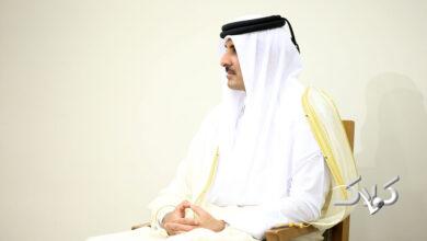 رهبر انقلاب و شیخ تمیم امیر قطر