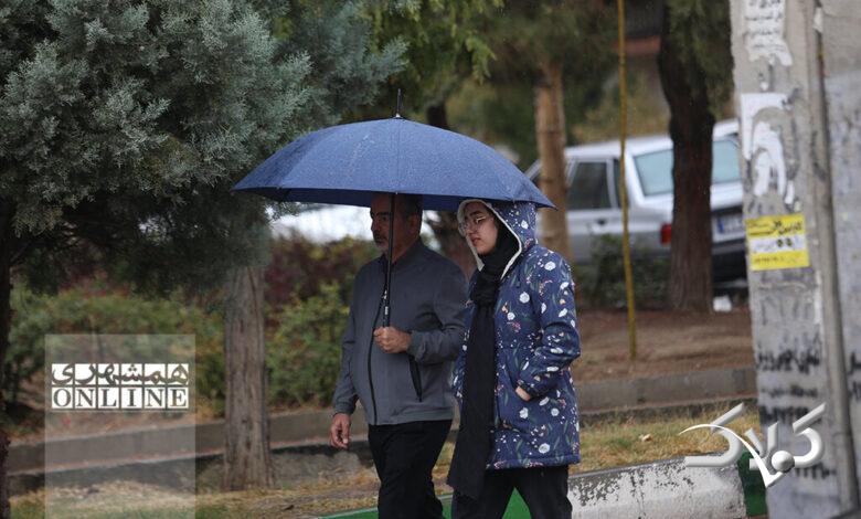 باران - بارندگی - بارش - هوای بارانی - هواشناسی