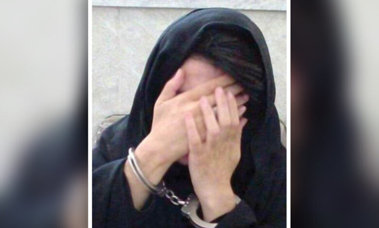 دستگیری - زن - بازداشت زن - دستگیری زن