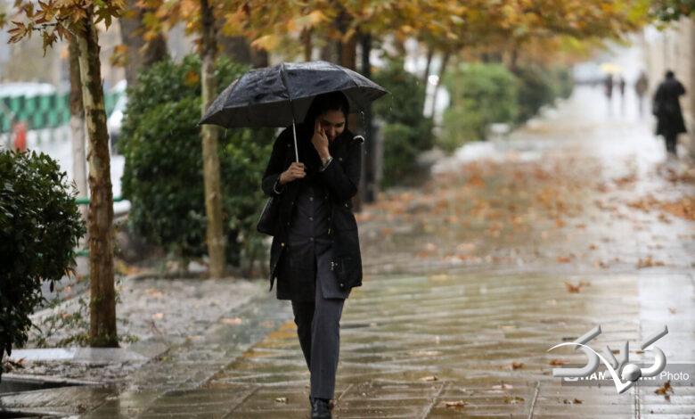 باران به پایتخت رسید
