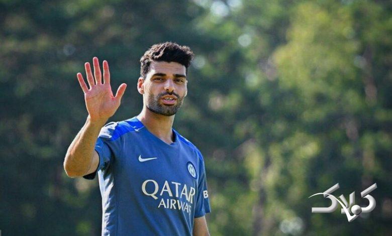 حضور مهدی طارمی در تمرینات اینتر