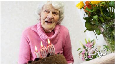 عمر ۱۰۰ ساله‌