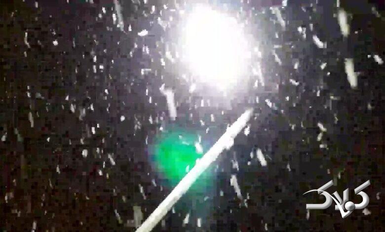 بارش برف توچال