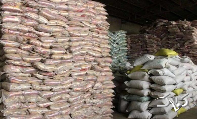 احتکار برنج - انبار برنج