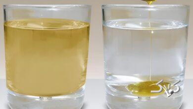 تست عسل طبیعی با آب سرد