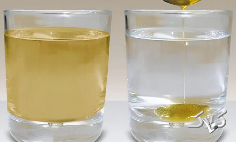 تست عسل طبیعی با آب سرد