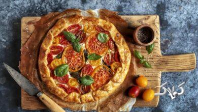 تارت گوجه فرنگی