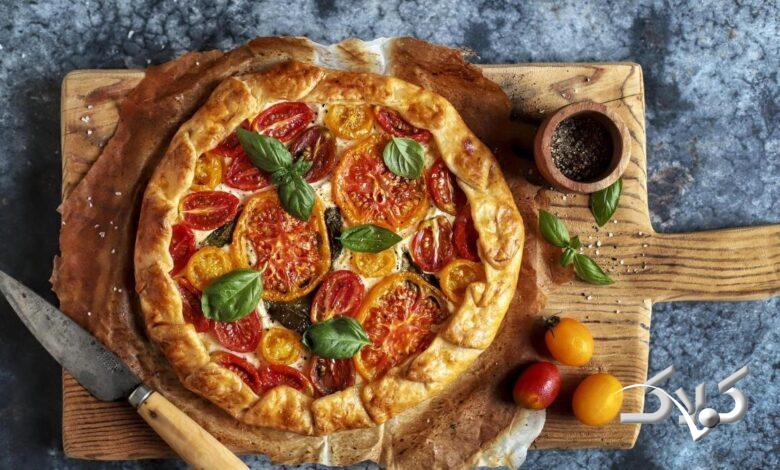 تارت گوجه فرنگی