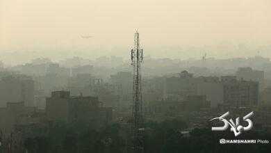 هشدار نارنجی آلودگی هوای تهران