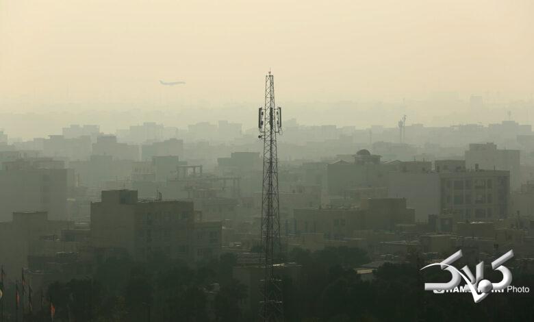 هشدار نارنجی آلودگی هوای تهران