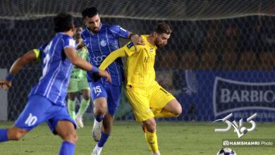 تساوی خانگی استقلال مقابل الوصل امارات