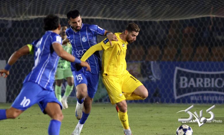 تساوی خانگی استقلال مقابل الوصل امارات