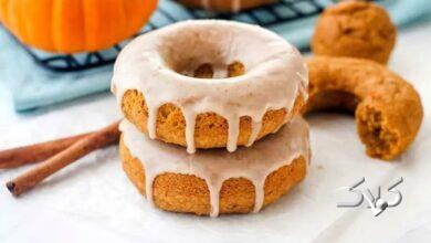 دونات کدو حلوایی