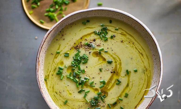 سوپ کرفس با خامه