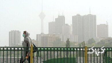 وضعیت هوای اصفهان قرمز است