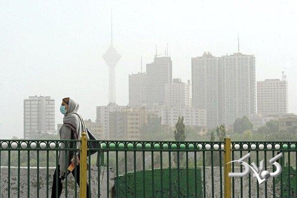 وضعیت هوای اصفهان قرمز است